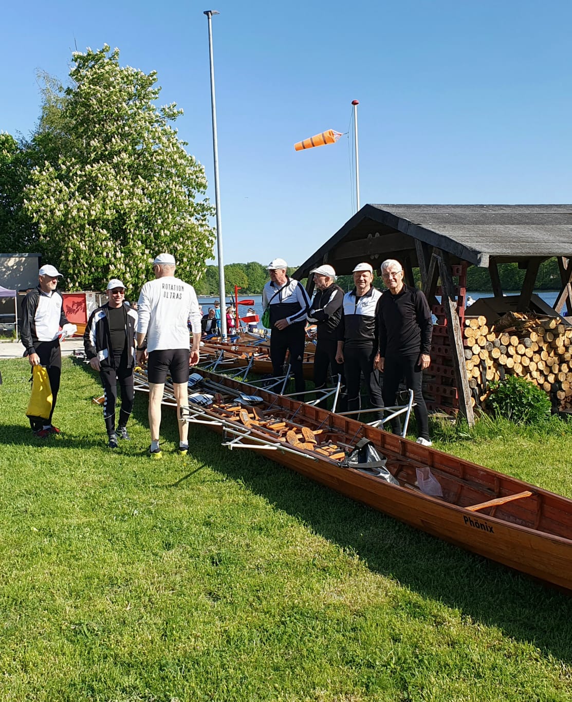 wo die Boote lagerten