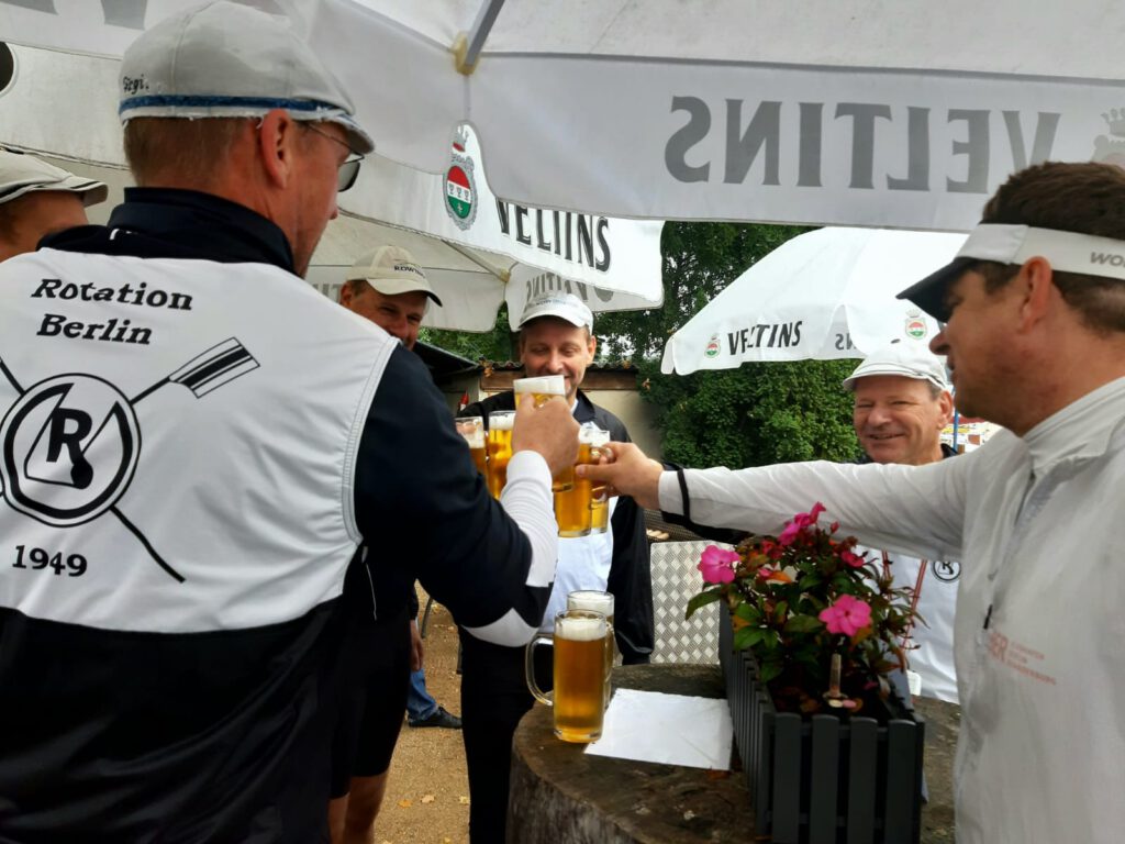 Nach dem Sieg...