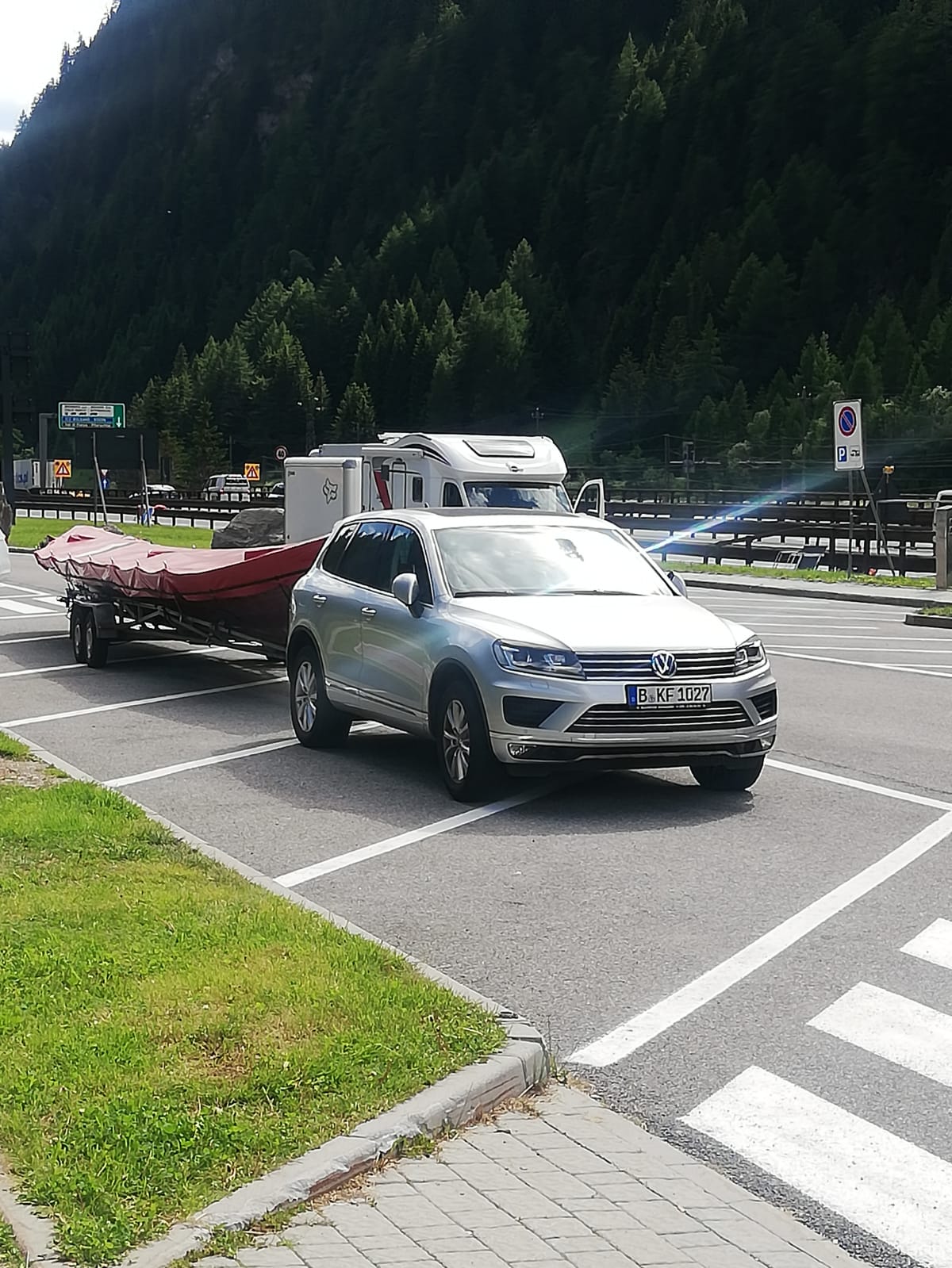 ...und auf dem Rückweg