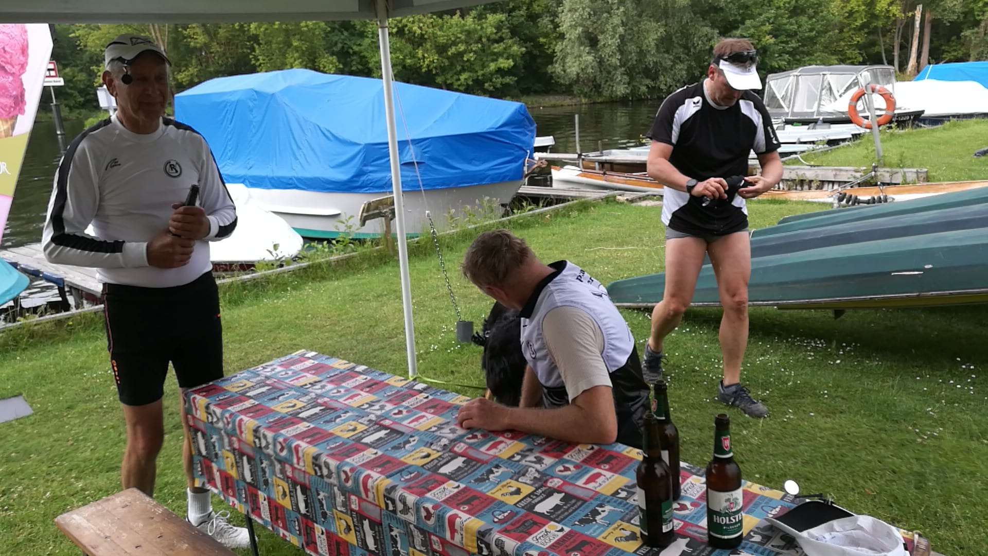 Rast bei Sturze