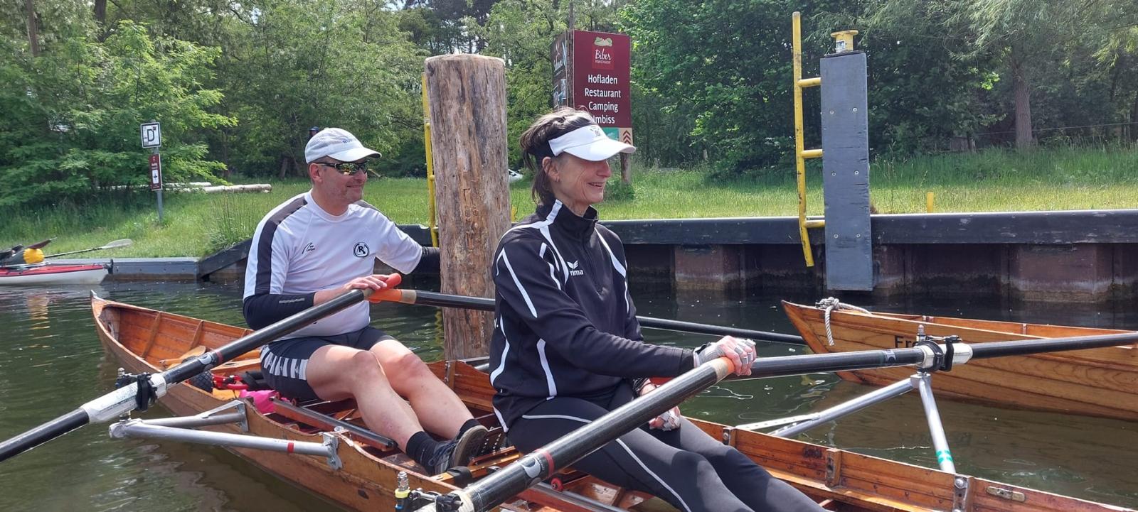 Familienrudern im D2x-