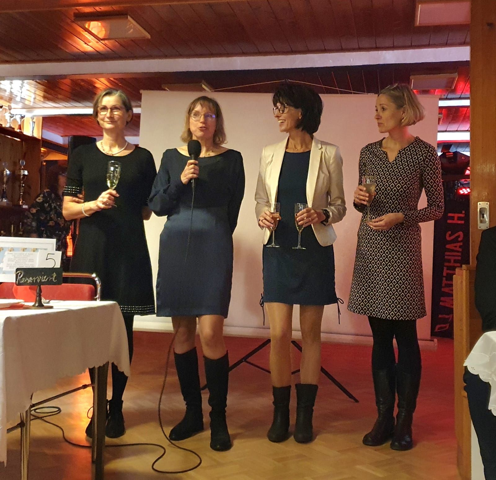 Die Damen der Veranstaltungskommission