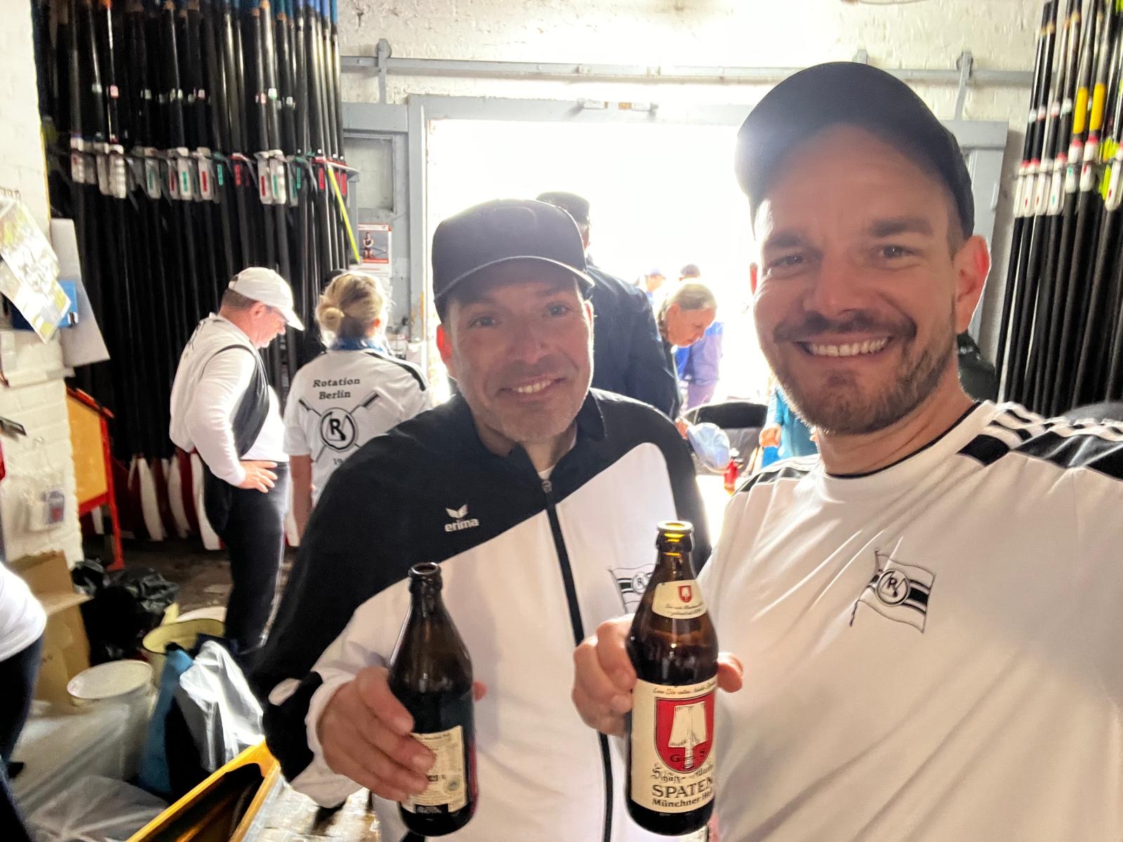 Weiteres Warm Up (vor dem Start..)