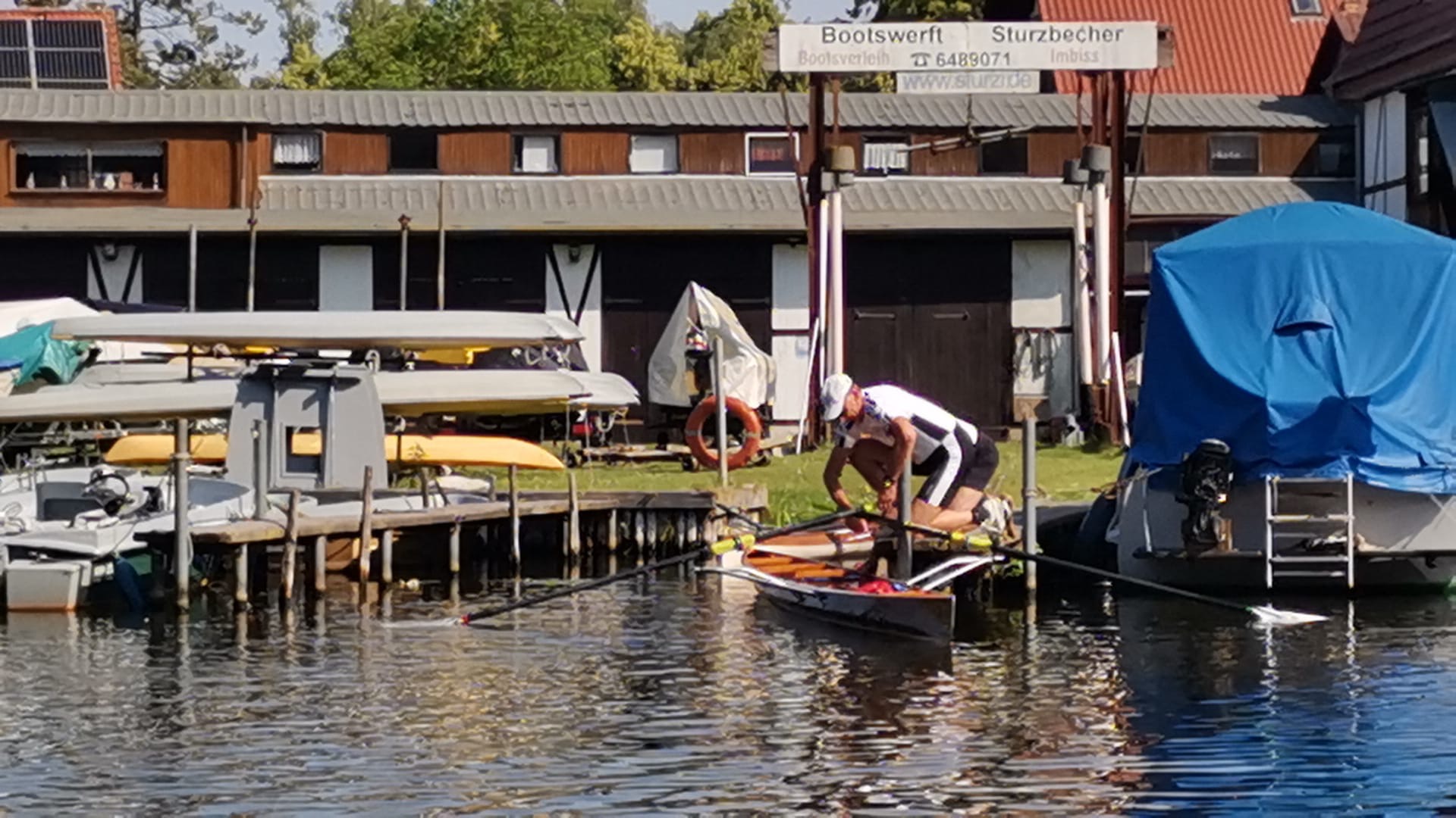 Anlegen bei Sturzi